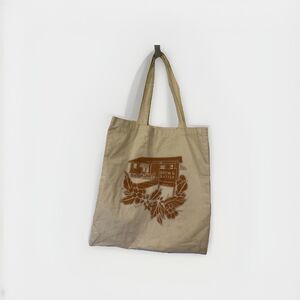 Orange “Brew And Batter, Grapevine, TX” Graphic Canvas Bag
